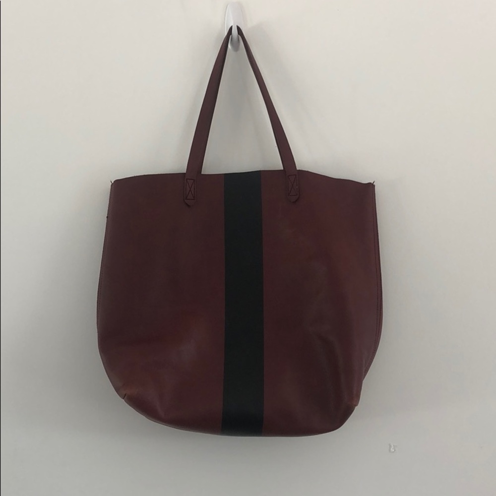 Madewell leather tote